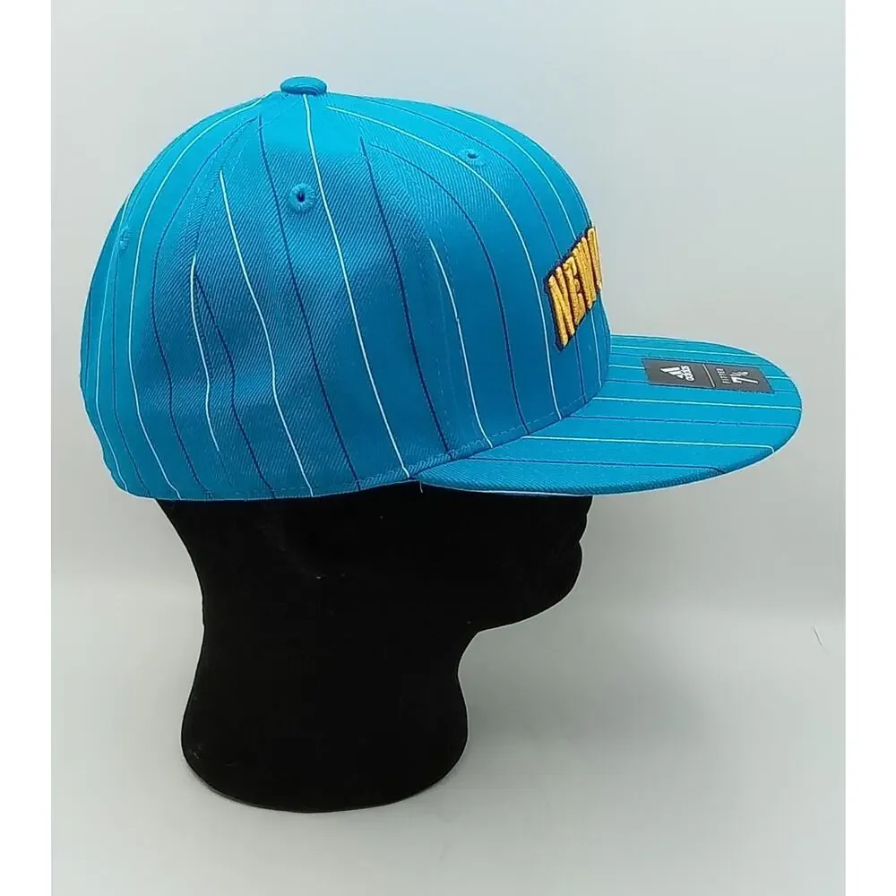 New Orleans Hornets Adidas Pinstripe Cap Size 7 1/4